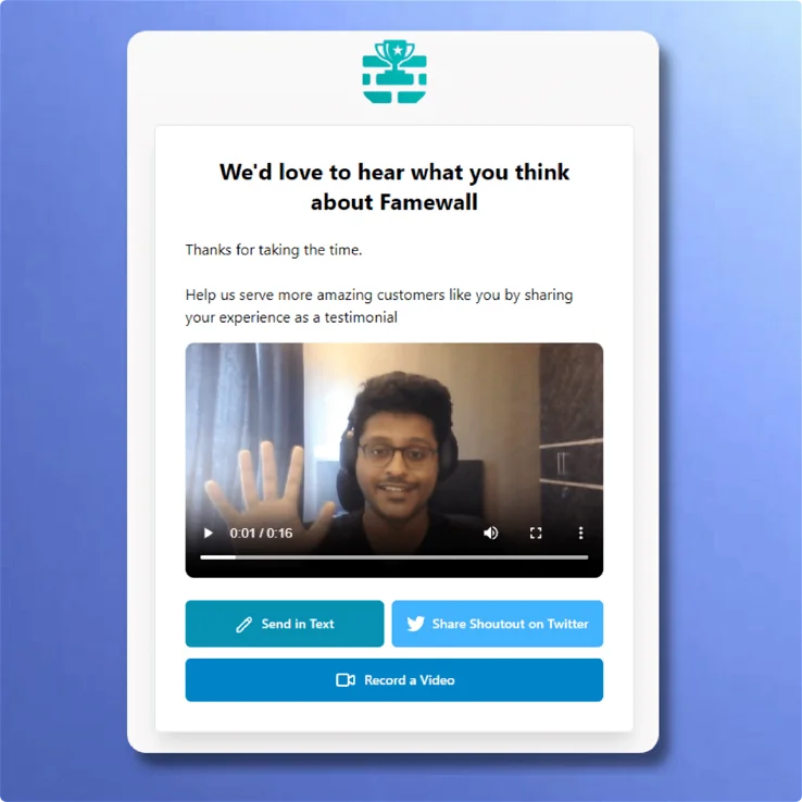 Collect Testimonials Easily